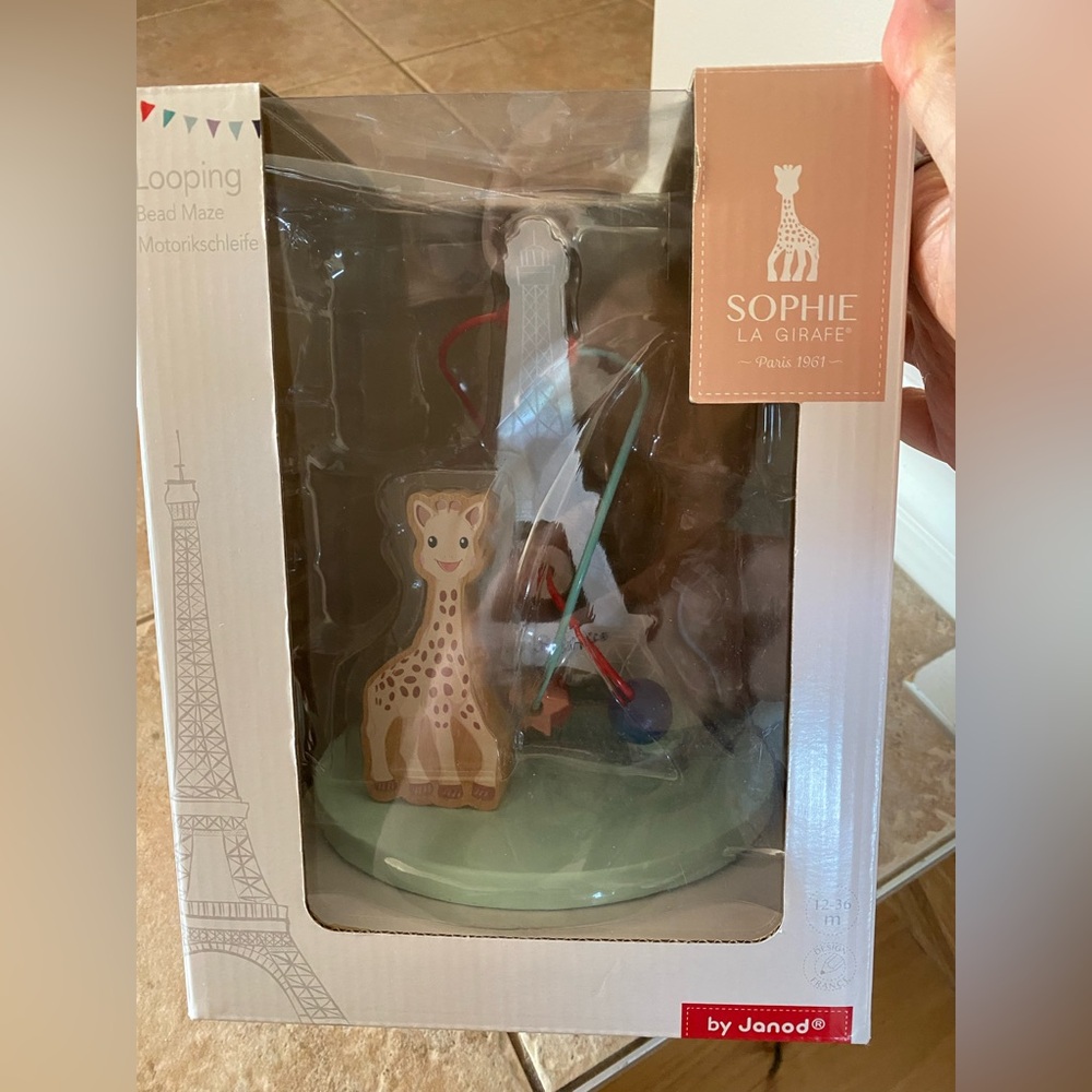 Sophie La Girafe Bead Maze Toy